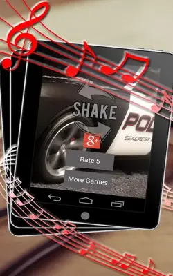 Police Siren Police Car Sound android App screenshot 2